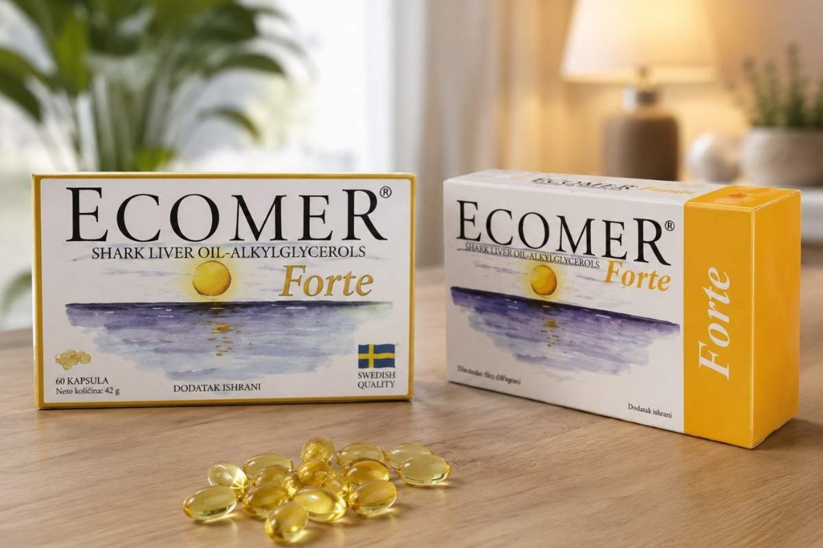 Ecomer  i Ecomer Forte i sa kapsulama na slici 