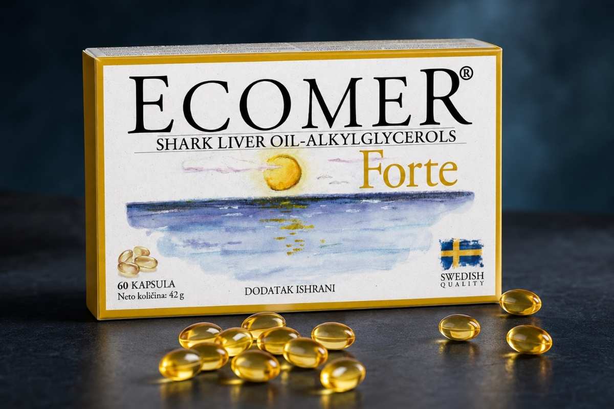 ecomer forte na stolu